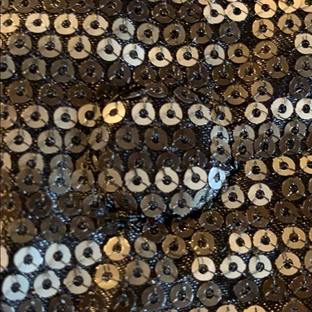 Bcbgeneration Sequined Clutch Blk/Gray/Silver Bag - image 5